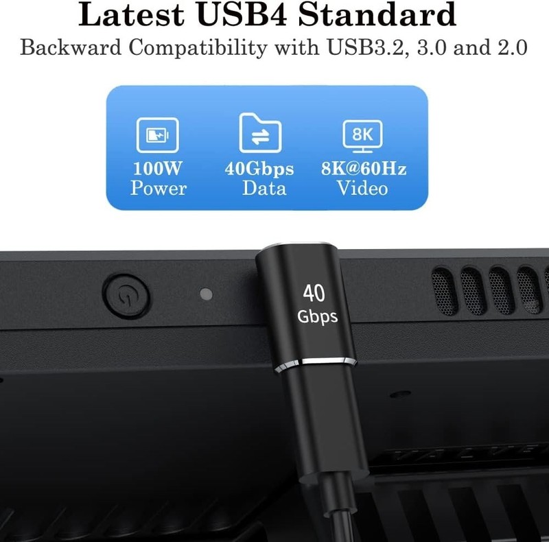 High-Performance USB Type C 90-Degree Connectors for MacBook, Steam Deck & More gallery