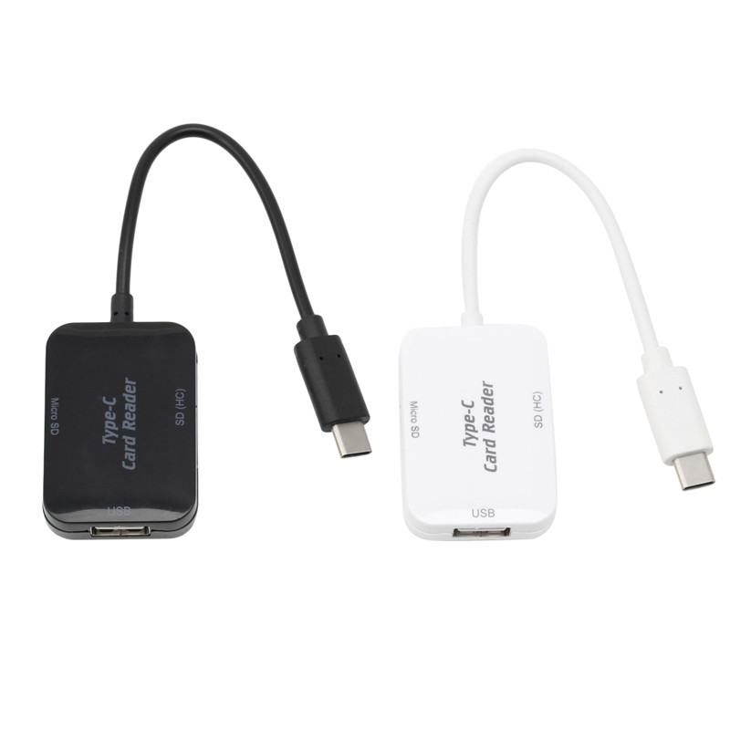 USB Type-C Card Reader SD MicroSD TF Memory Card OTG Combo HUB For MacBook Pro gallery