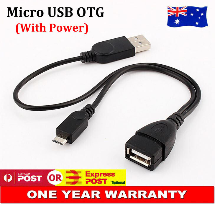 Micro USB OTG Cable Male to Female For Samsung Galaxy i9505 i9250 Nexus +Power