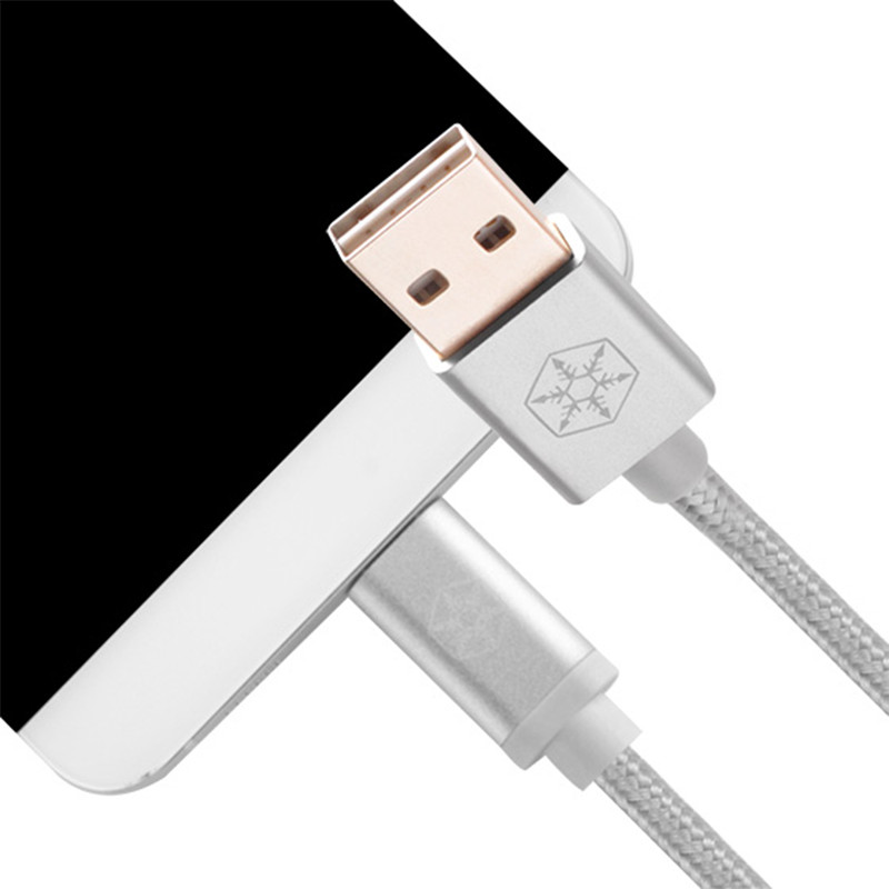 Silverstone CPU04C-500 Reversible USB-A to USB Type-C Cable gallery