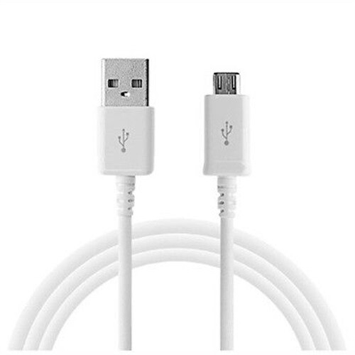 Samsung USB Smart Phone Travel Data & Charger Cable White ECB-DU4AWE 3ft 4 Pack gallery