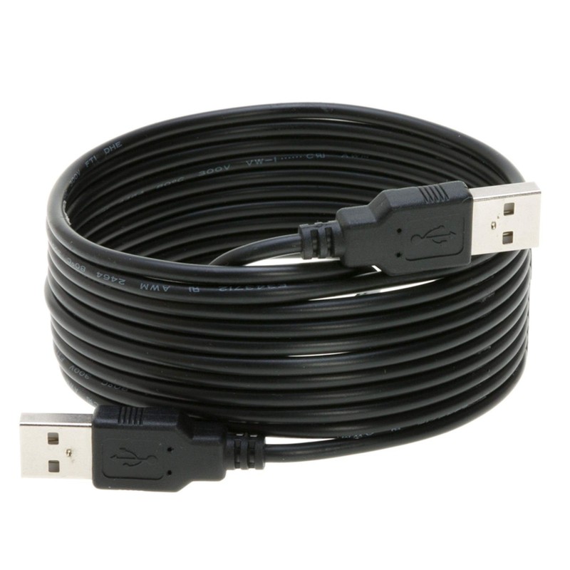10FT Black USB 2.0 Type A Male to Male Extension Data Transfer Cable Cord gallery