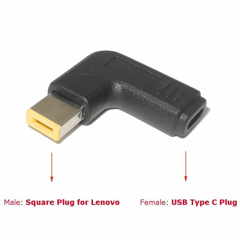 Dc Power Adapter Plug Converter USB Type C Female to 7.4 x 5.0mm 4.5 x 3.0mm