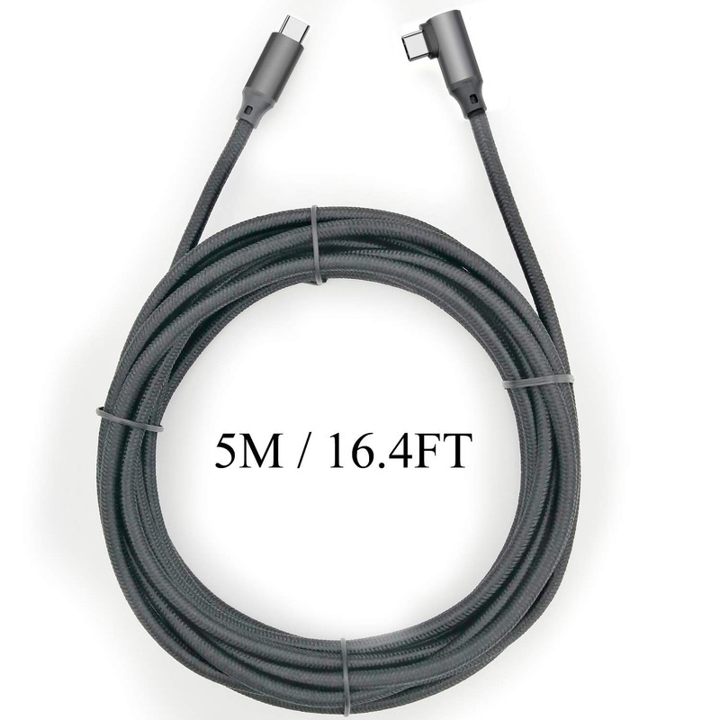 16ft Braided USB-C Link Cable for Meta Quest Pro & Quest 2 - Fast Charge & Data gallery