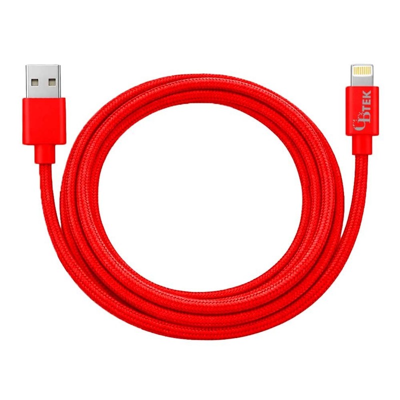 CBTEK iPhone MFI Certified 6ft Charging Cables - Lightning USB gallery