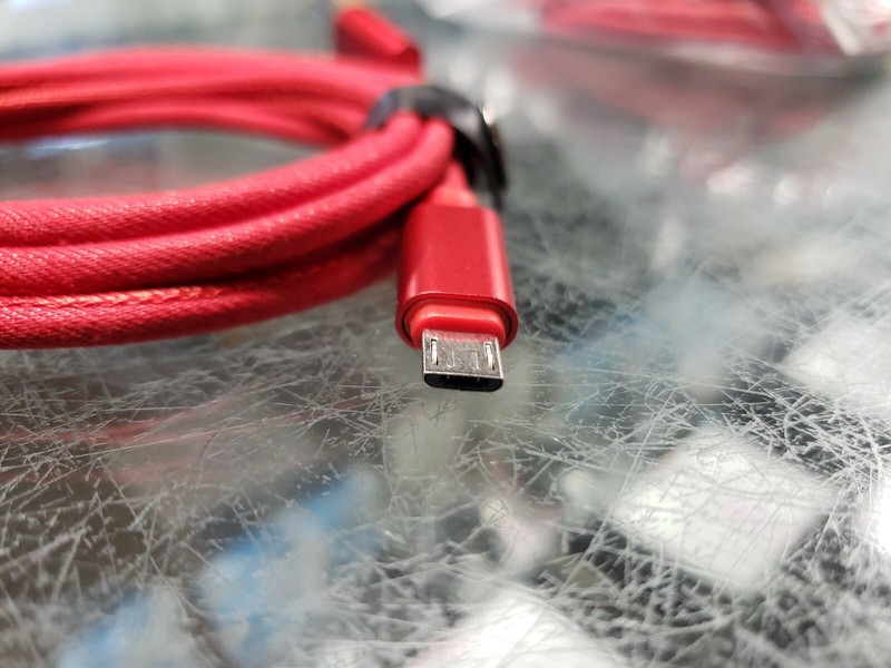 lot of 3 NEW Fast Charging / data Cables Cell Phone Type USB-MINI free ship gallery