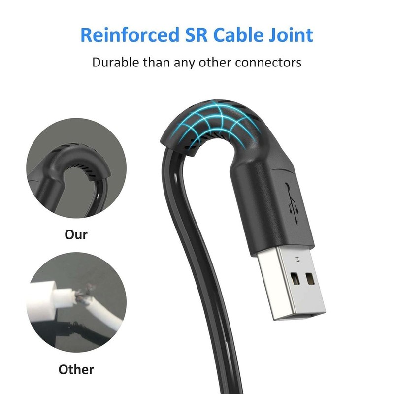 USB Cable Usb-C Type-C Reload Earphones Smartphone Power Bank Phone 7 7/8in gallery