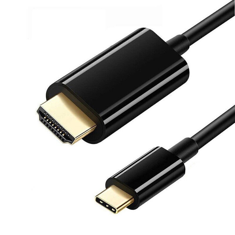 USB C to 4K HDMI Cable Video Converter Adapter 6Ft Type C to HDMI 4K Cord