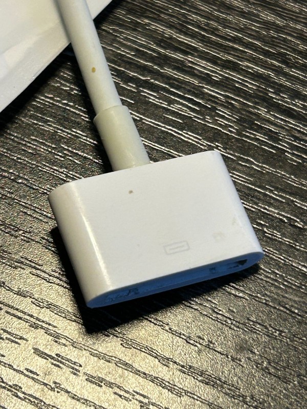 Lightning to 30-Pin Adapter Cable iPhone iPad iPod Charge Sync 0.2M White gallery