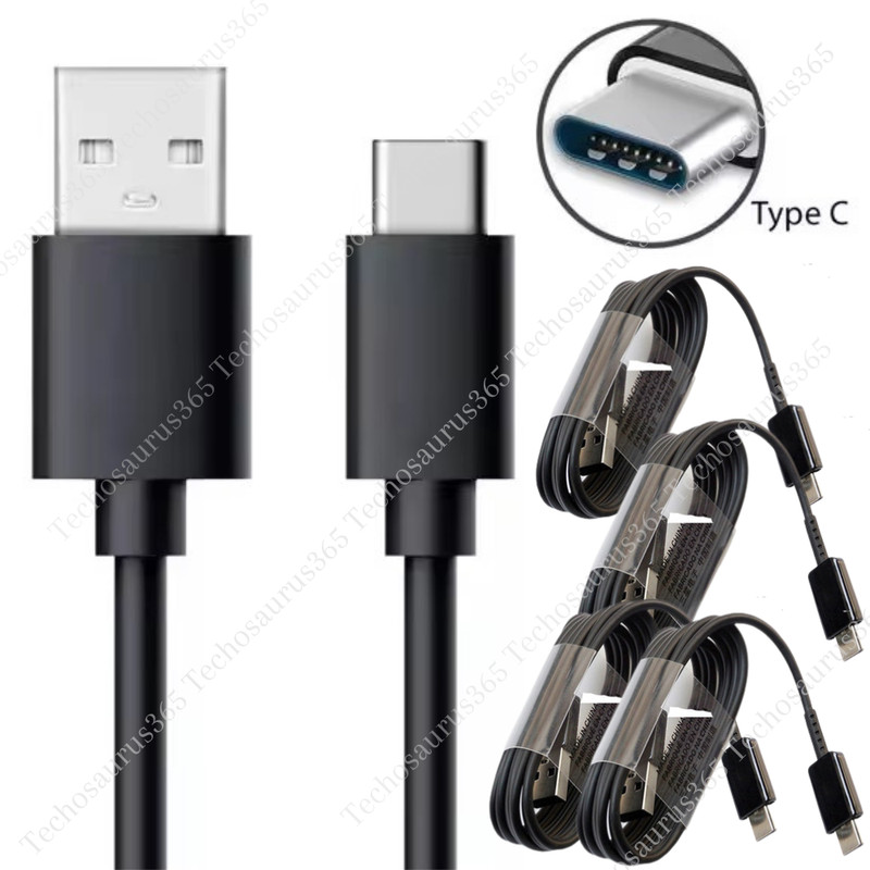 5x USB Type C Cable Fast Charger Charging 4ft Cord For Samsung S10 iPhone 15 16