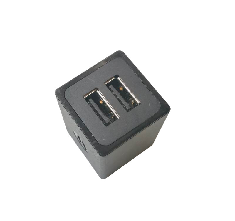 Used MOTOROLA DUAL PORT USB 750mA Home Wall AC Charger Adapter gallery