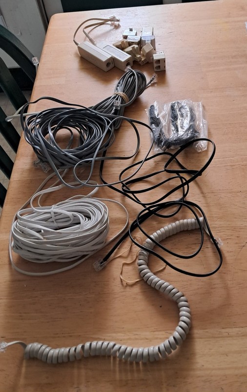 Huge Mixed Cable & Charger Lot – Audio, USB, Phone, Network, Power – Tested gallery