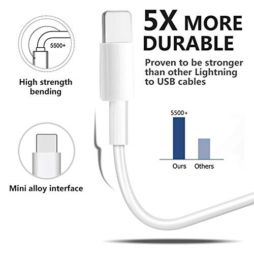 1/10X Lot USB Cable 3Ft/6Ft For iPhone 14 13 12 11 XR X 8 6 Airpod Fast Charger gallery