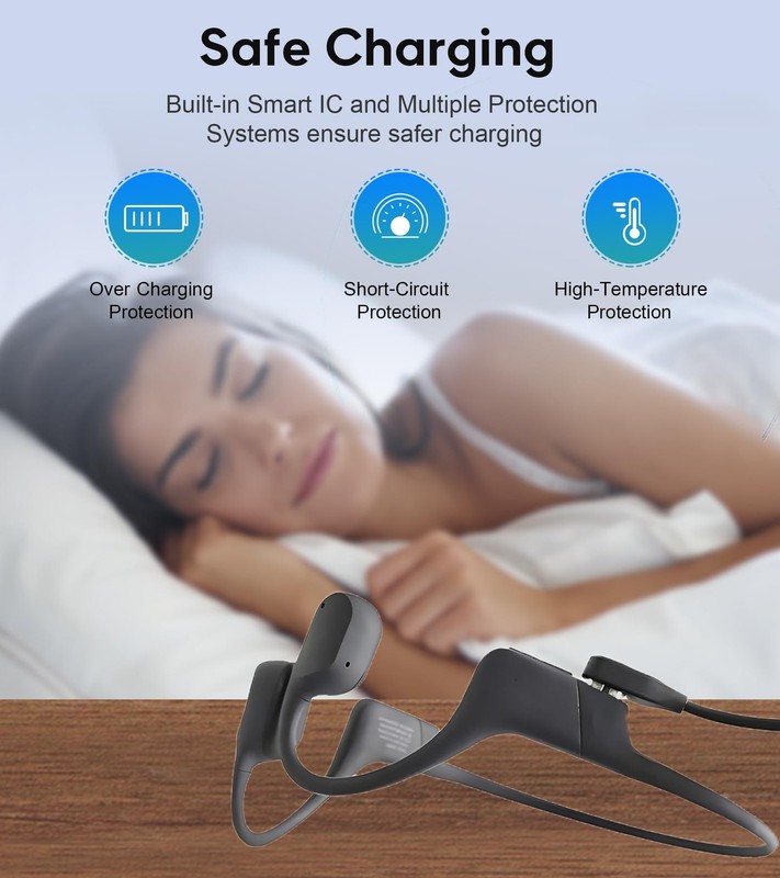 Shokz Charger USB C Cable [2-Pack, 3.3ft] USB Type C to Shokz Magnetic Chargi... gallery