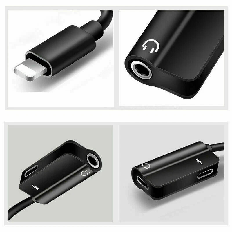 Charge and Listen Simultaneously Splitter Adapter (3.5mm + USB-C) gallery