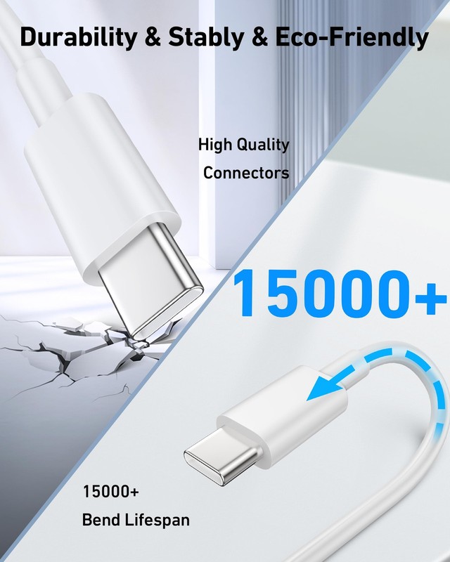 Car Carplay Cable for iPhone 17/17 Pro/Air/17e/16/15 Pro Max/Plus Cable, 2Pac... gallery