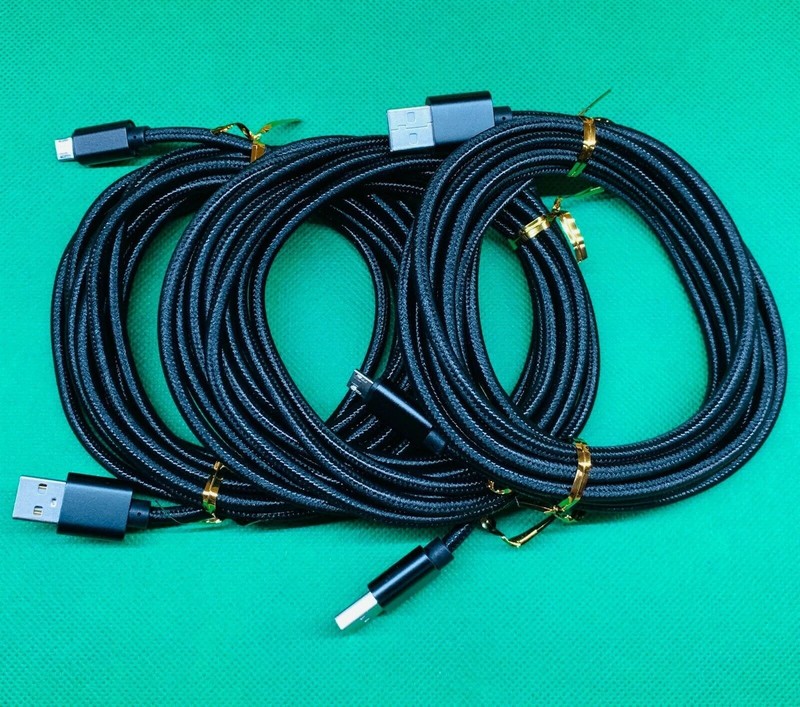 Heavy Duty Micro USB Fast Charger Data Cable Cord For Samsung Android HTC LG Lot gallery