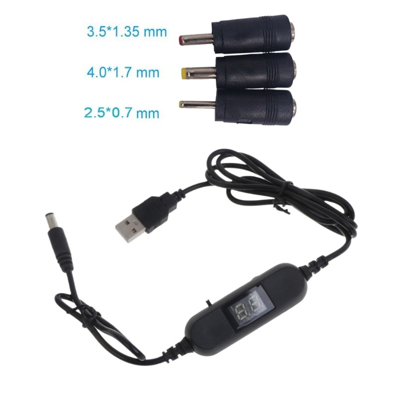 USB 5V to DC1.5V-12V USB voltages Step Up Converters Cable voltages Line gallery