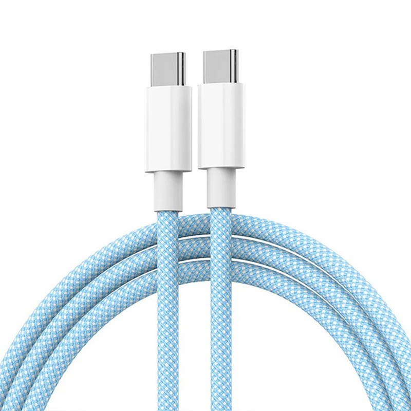 USB-C to Type C 60W Fast Charging able for iPhone 15/16/17 Pro Max/ipad Samsung.