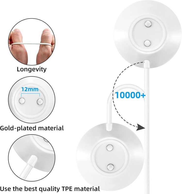 Only-12mm Magnetic USB Rose Charger Cable, Replacement Charging Cord for Bluetoo gallery