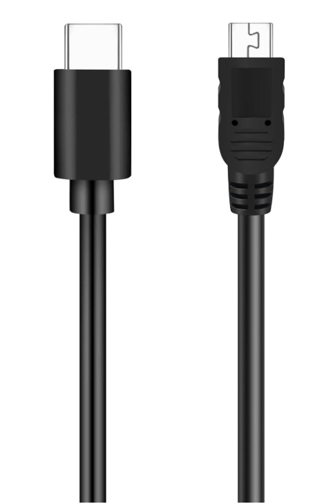 USB C to Mini USB Cable 4 Feet, Mini USB to Type C Cable, USB C to Mini 5-Pin gallery