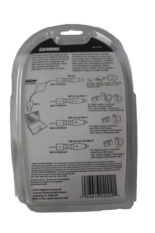 NEW/SEALED USB Adapter Kit 6 Piece Retractable USB Cable With TRAVEL BAG! gallery