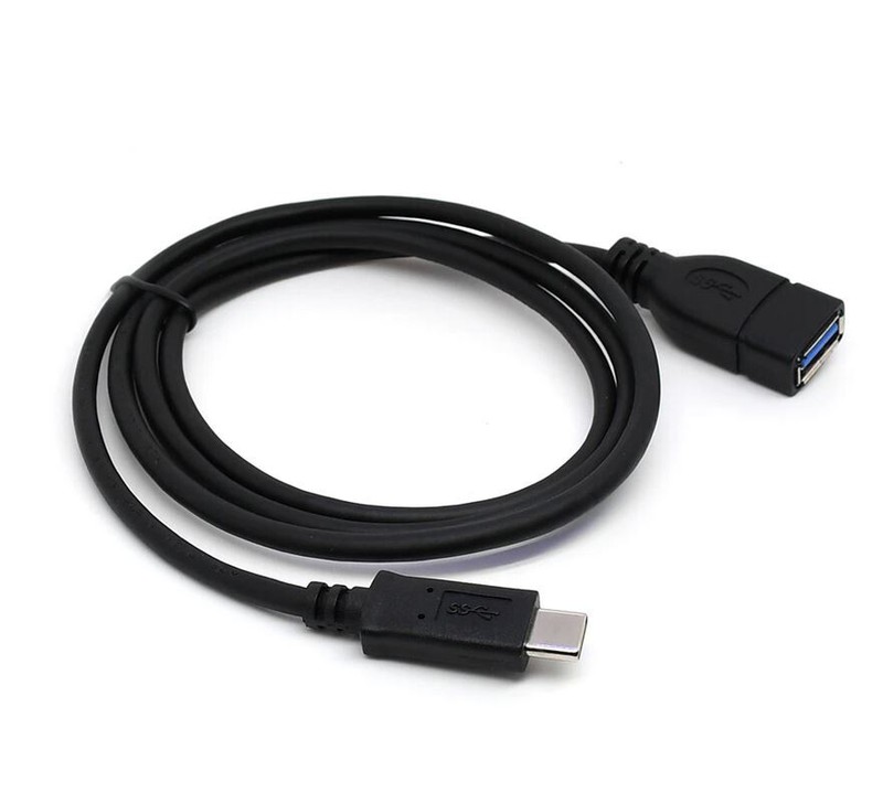 USB 3.1 Type C to USB 3.0 Type A Female Adapter Converter OTG Host 1M Cable 20cm gallery