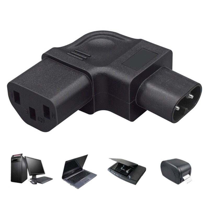 C8 to C13 Power Adapter Cable IEC Female Outlet for Home Electronics gallery