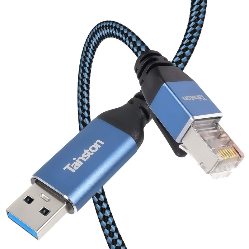 USB to Ethernet Cable, 15Ft USB3.0 A to RJ45 Cable,USB3.0 A to Gigabit Ethern... gallery