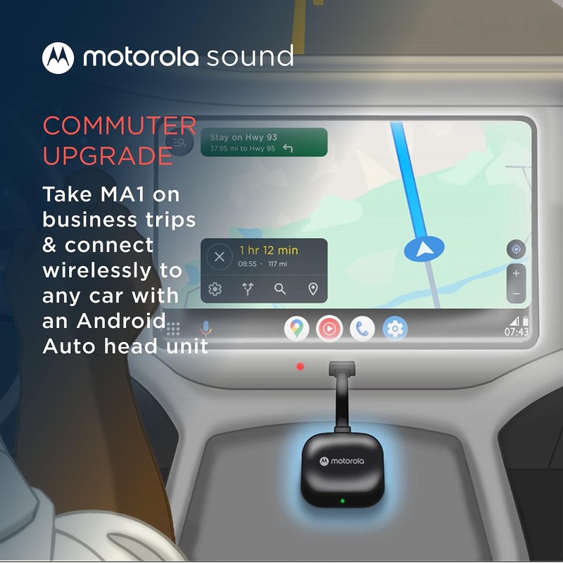 , The Only Authorized Wireless Android Auto Car Adapter, Smartphone to Screen gallery