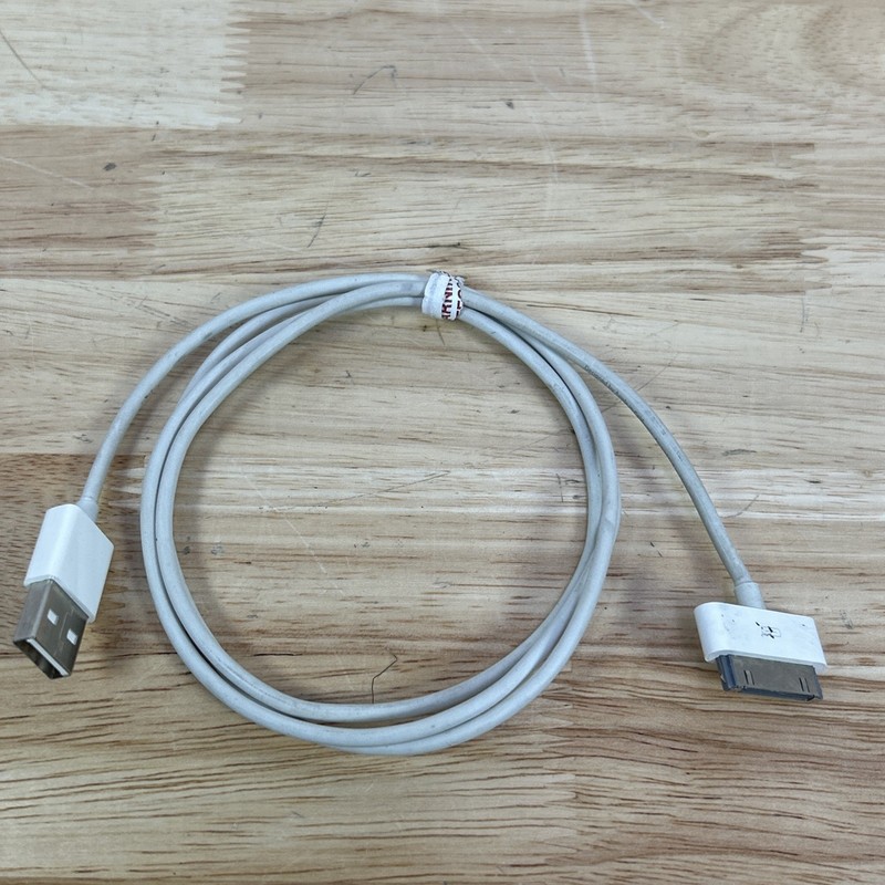 30 Pin Apple USB Cable 42″ Charger for iPhone 4 4G 4S 3GS iPod iPad 1/2/3