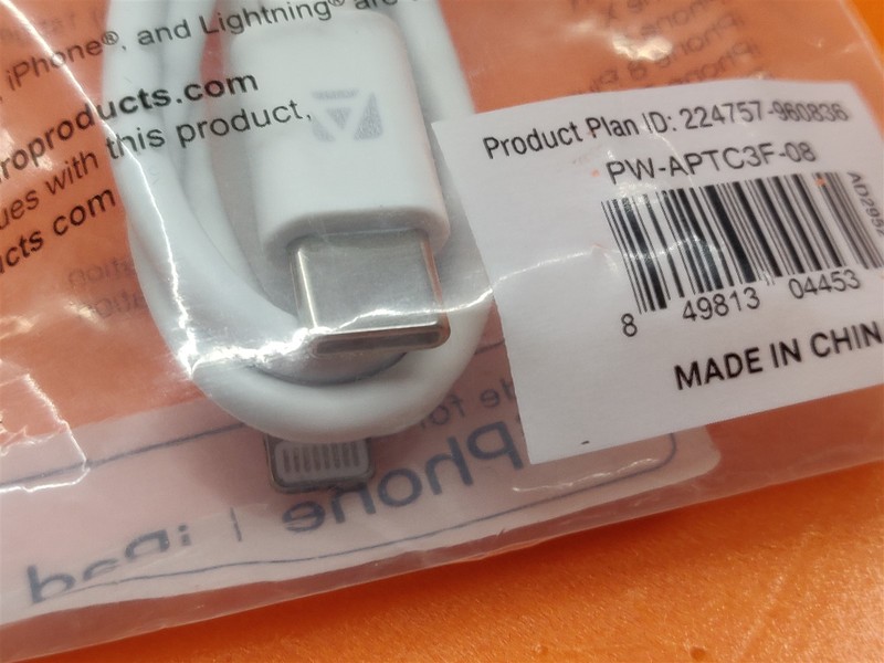 ⭐️⭐️⭐️⭐️⭐️ ADURO 3ft USB-C Charge & Sync Cable for iPhone iPad iPod gallery