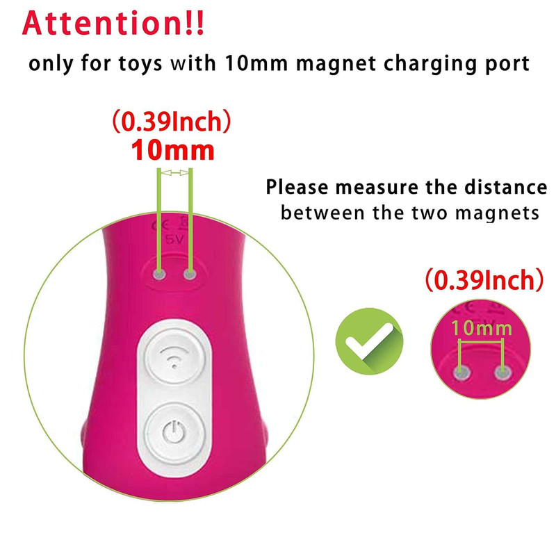 Cable cargador magnetico USB DC repuesto cordon 10MM 039 pulg cargador gallery