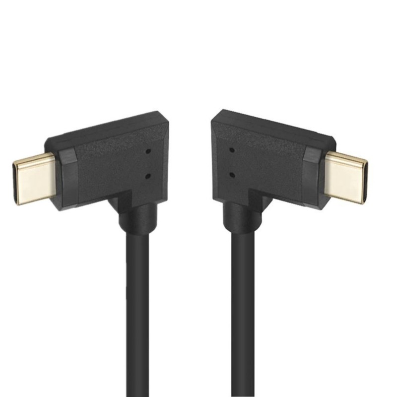 Type C Male to Male Right Angle Charger Cord 10Gbps Data Transfer Connector gallery