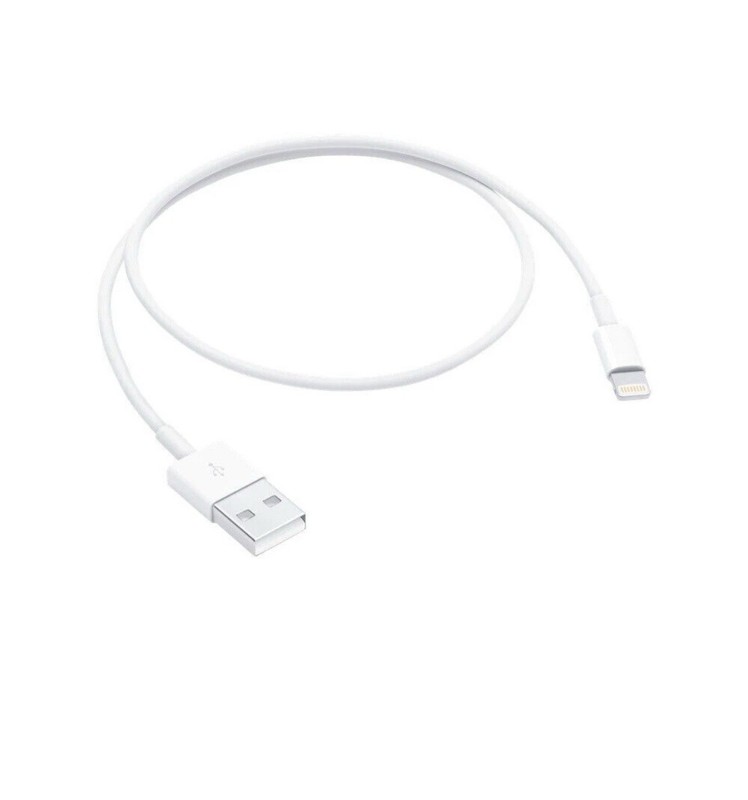 3 Pack Apple iPhone compatible USB-A White Charging Cable (3FT, 1M) gallery