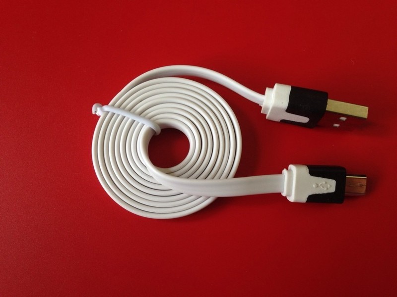 3Ft/6Ft/10Ft Micro USB 2.0 to USB Samsung Flat Noodle Data Sync & Charger Cable gallery