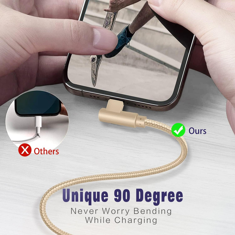 Iphone Charger,3 Pack 6FT Lightning Cable [Apple Mfi Certified] Iphone Fast Char gallery
