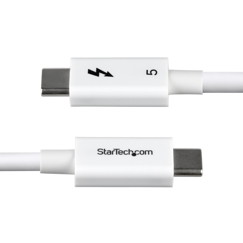 StarTech 3ft 1m Thunderbolt 5 Cable 80Gbps/120Gbps 240W PD 8K 60Hz Certified gallery