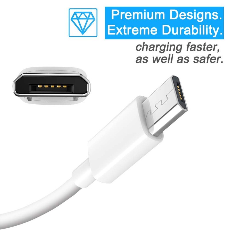 2 Pack 16.4FT Micro USB Cable Extension Power Cord for Wyze Cam YI Camera,Rin... gallery