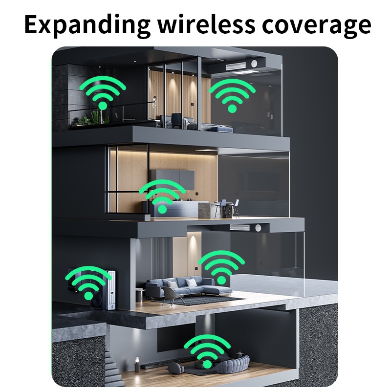 WiFi Signal Extender Range Repeater Booster Internet Amplifier 300Mbps US Plug gallery