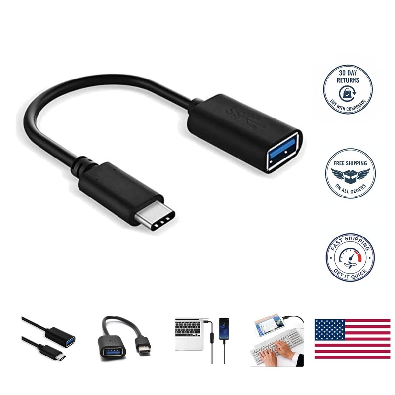 Durable USB C to Female Adapter – Compatible with Latest Amazon Fire Models