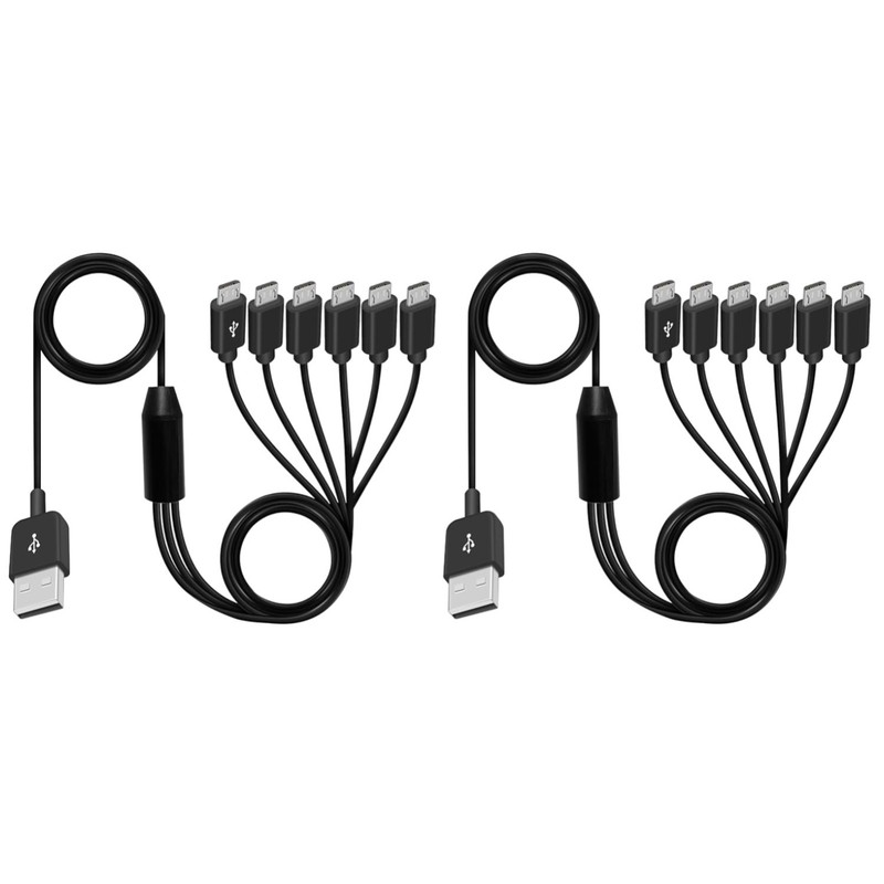 Universal Compatibility Micro USB Charging Cable, 5ft (2)
