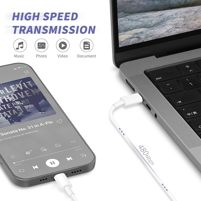 PD 20W QC Power Adapter Block Fast Charger USB C Cable For iPhone 14 13 12 11 X gallery