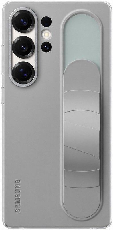 Samsung Standing Grip Case Galaxy S25 Ultra Gray Accessories EF-GS938CJEGWW