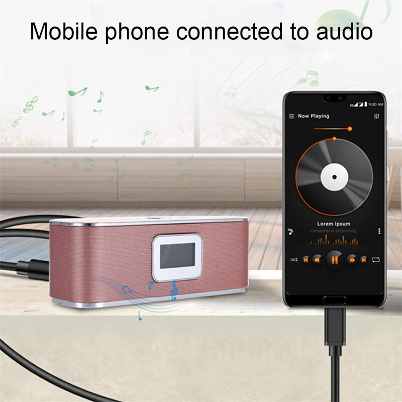 2X For Samsung A15 A16 A25 A35USB 3.1 Type C To 3.5mm AUX Audio Car Adapter Cord gallery