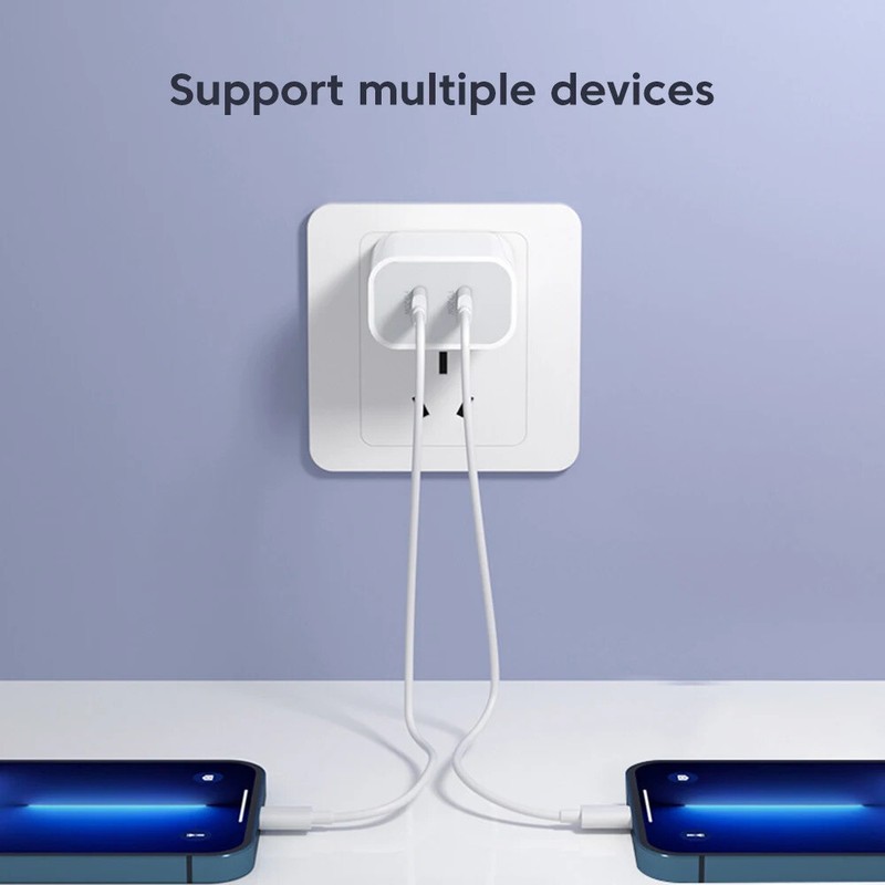 PD 40W Fast Wall Charger Sync Data Cable For iPhone 14 13 12 11 Pro Max SE XR 8 gallery