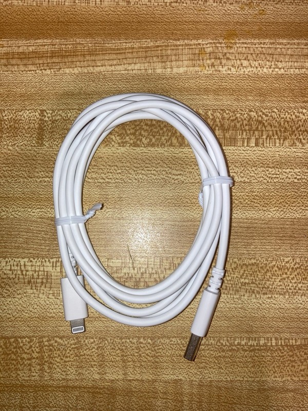 Deal Worthy USB-A To LTNG Cable 6ft Length New Open Box 1 Cable