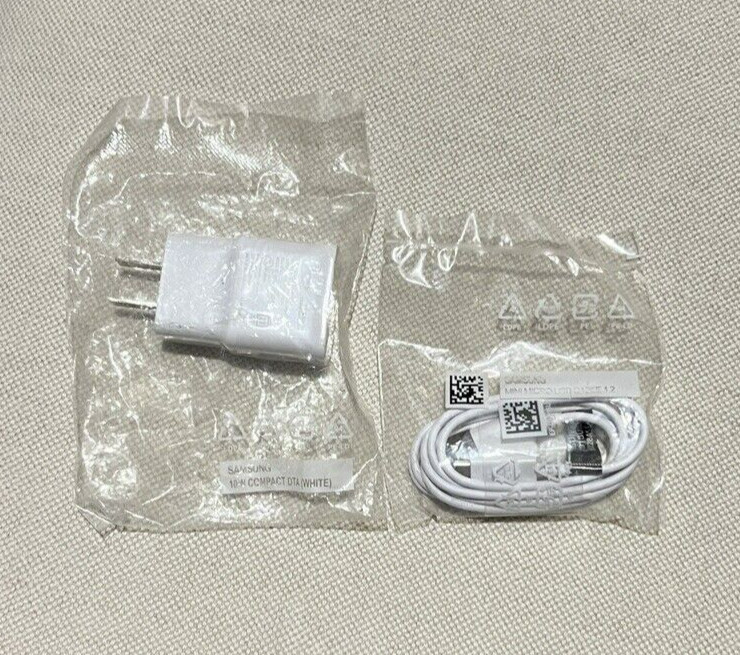 Samsung Mini Micro USB cable 1.2 and Samsung Wall USB Adapter output 5.0V 2.0A gallery