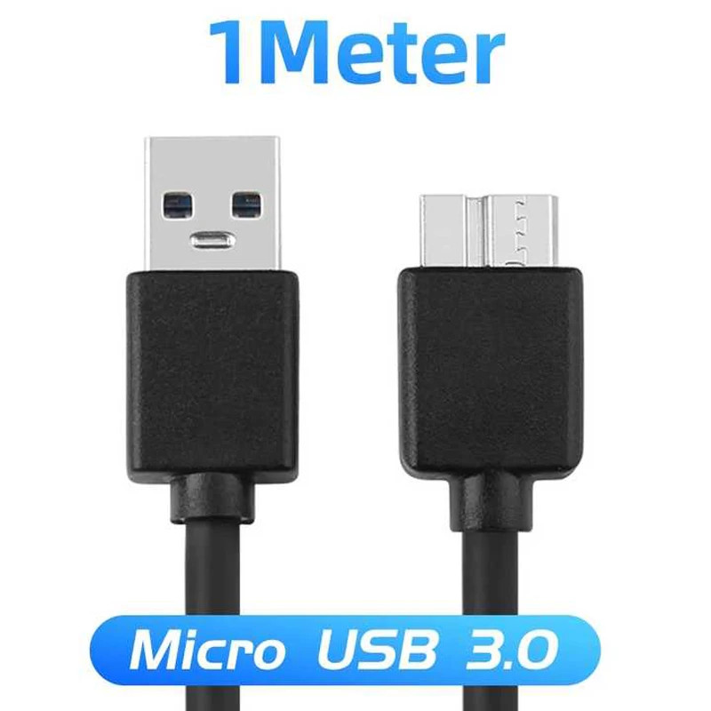 USB 3.0 Micro Cable High Speed Data SYNC For HDD External Hard Drive gallery