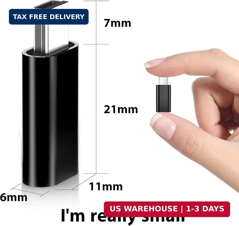 USB C to Mini USB Adapter, Type C Female to Mini USB 2.0 Male Convert Connector gallery